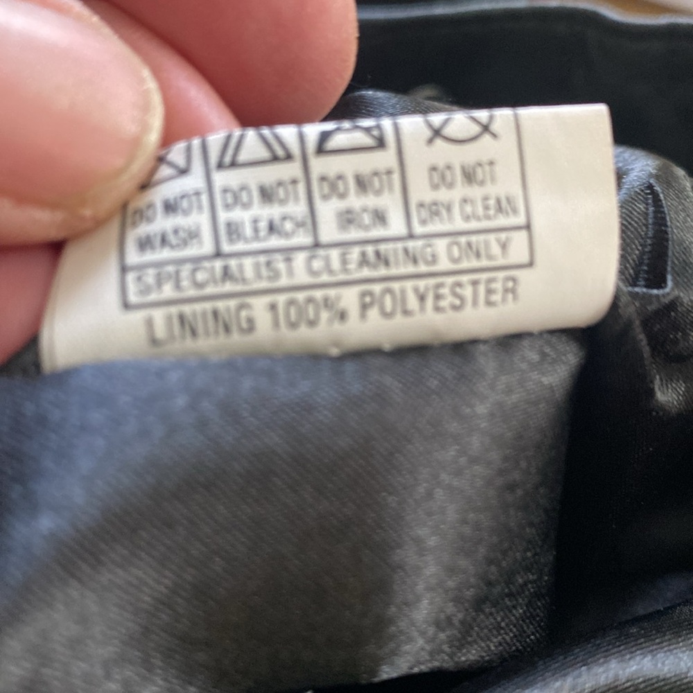 BLACK LEATHER PANTS - Picture 11 of 11